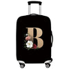 Gold Letter Series Elastic Luggage Cover