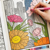Adult Coloring Book: Animal & Plant Designs for Stress Relief