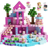Magnetic Building Blocks Castle & Villa Set