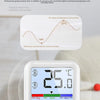 Digital Temperature and Humidity Monitor with Clock and Backlight