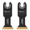 Titanium Coated Oscillating Multitool Saw Blades (2-Pack)