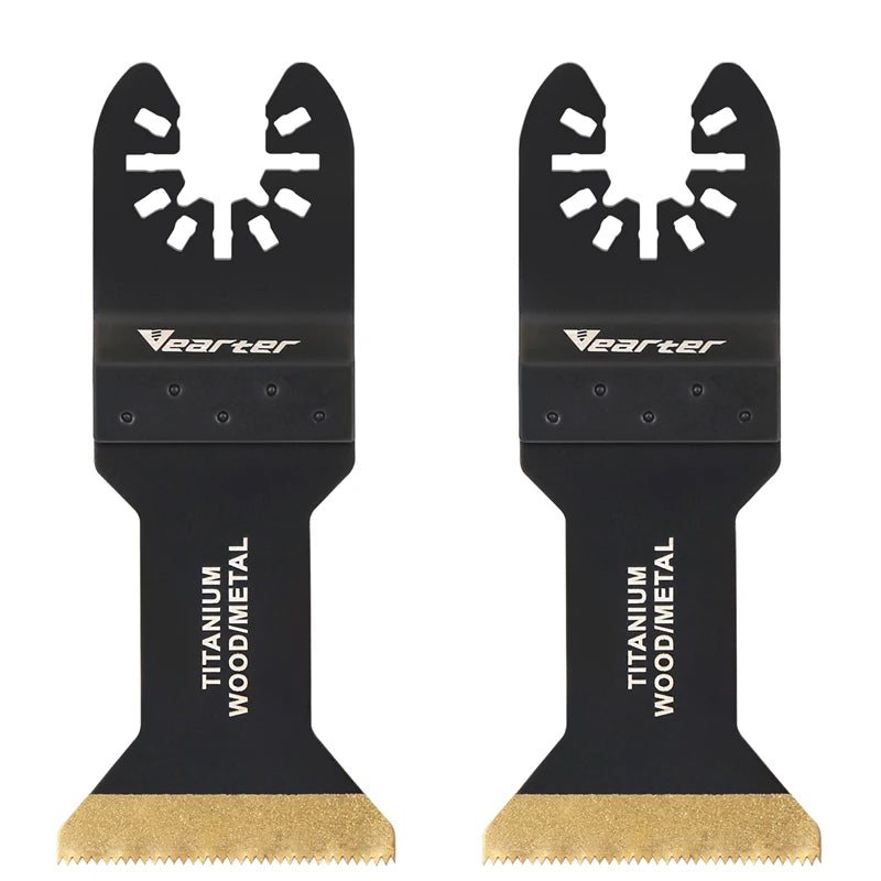 Titanium Coated Oscillating Multitool Saw Blades (2-Pack)