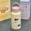 900ml Stainless Steel Insulated Travel Tumbler with Leak-Proof Lid and Straw