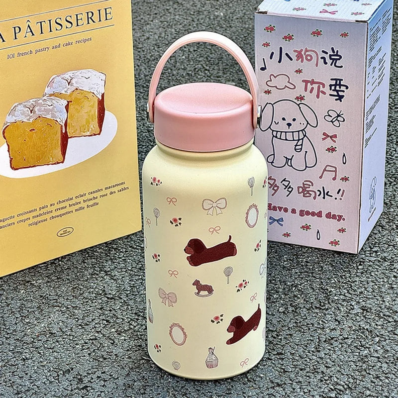 900ml Stainless Steel Insulated Travel Tumbler with Leak-Proof Lid and Straw