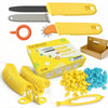 Kids Construction Tool Set with Cardboard Cutter and Toolbox
