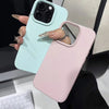 Candy Color Lychee Pattern Soft Silicone Phone Case
