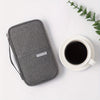 Travel Passport Holder with RFID Zipper Closure