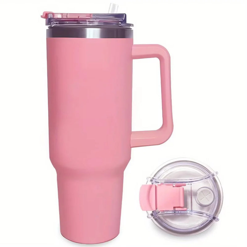 40oz Isolierter Edelstahl-Tumbler mit Deckel