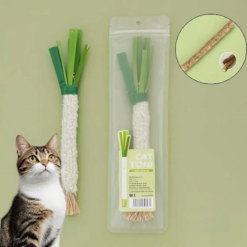 Interactive Cat Teaser Wand with Bell