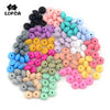 12mm Food-Grade Silicone Beads for DIY Jewelry and Crafts