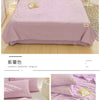 Lightweight Washed Cotton Quilt Set – Breathable Summer Bedding with Printed Pattern