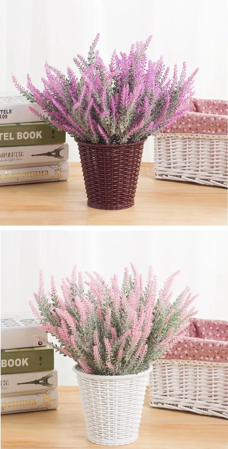 Provence Lavender Artificial Flowers for Home and Event Decor