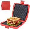 Microwave-Safe Silicone Toast & Sandwich Crisper