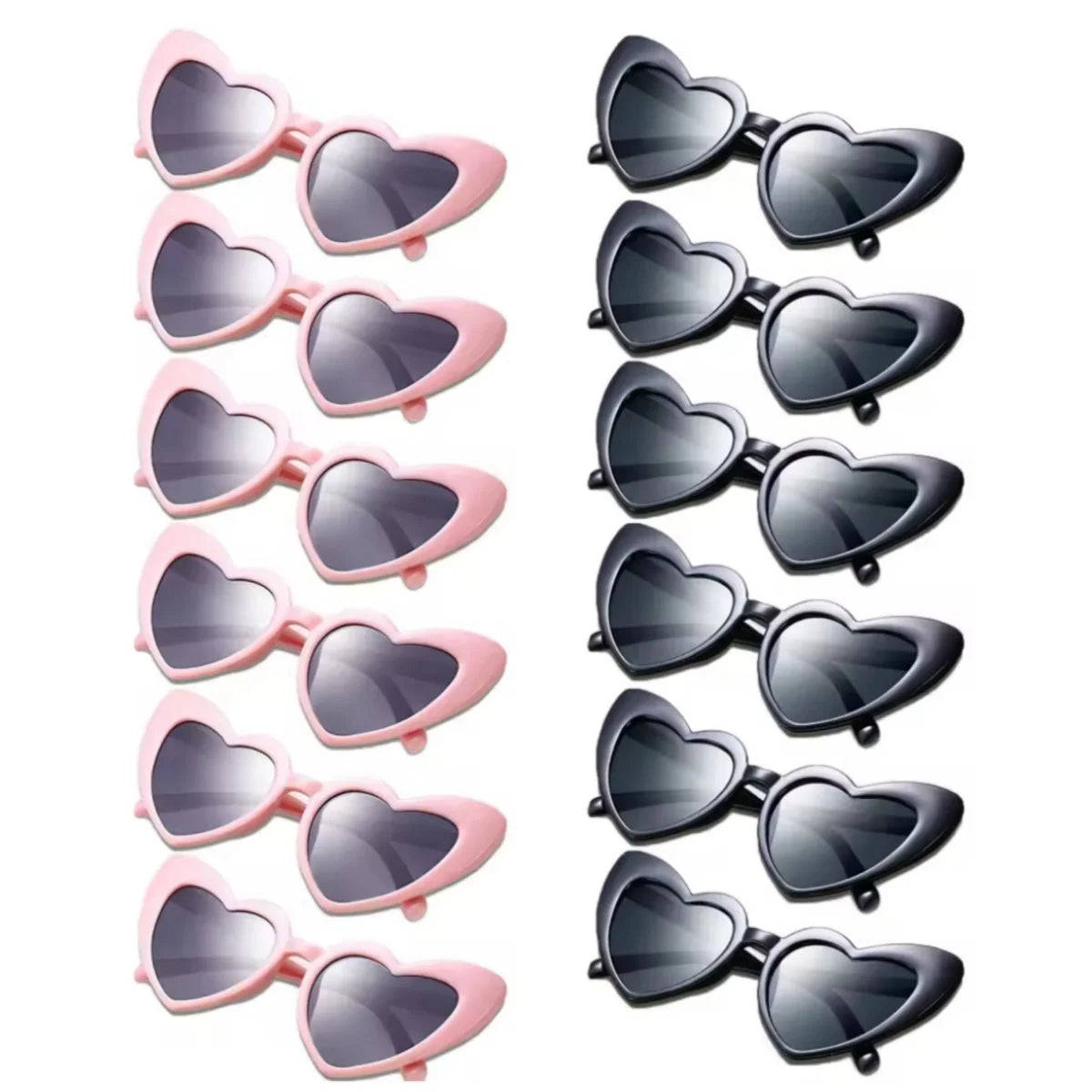 Heart-Shaped Sunglasses for Party Favors and Gifts