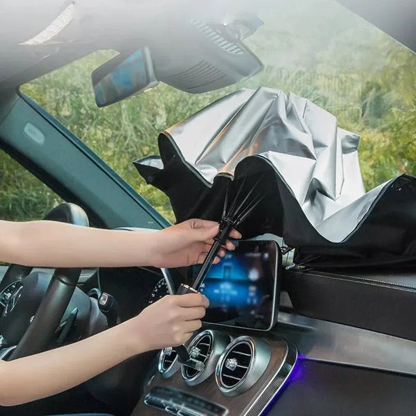 Pare-soleil pliable pour pare-brise automobile
