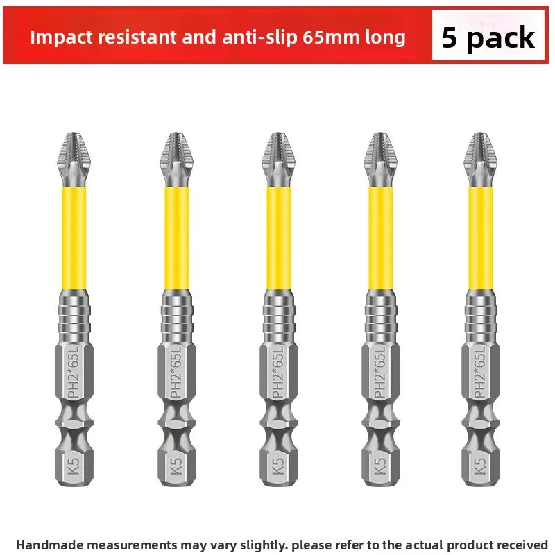 High-Torque Magnetic Screwdriver Set with Non-Slip Grip