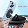 Magnetic Phone Finger Ring Holder with Foldable Stand