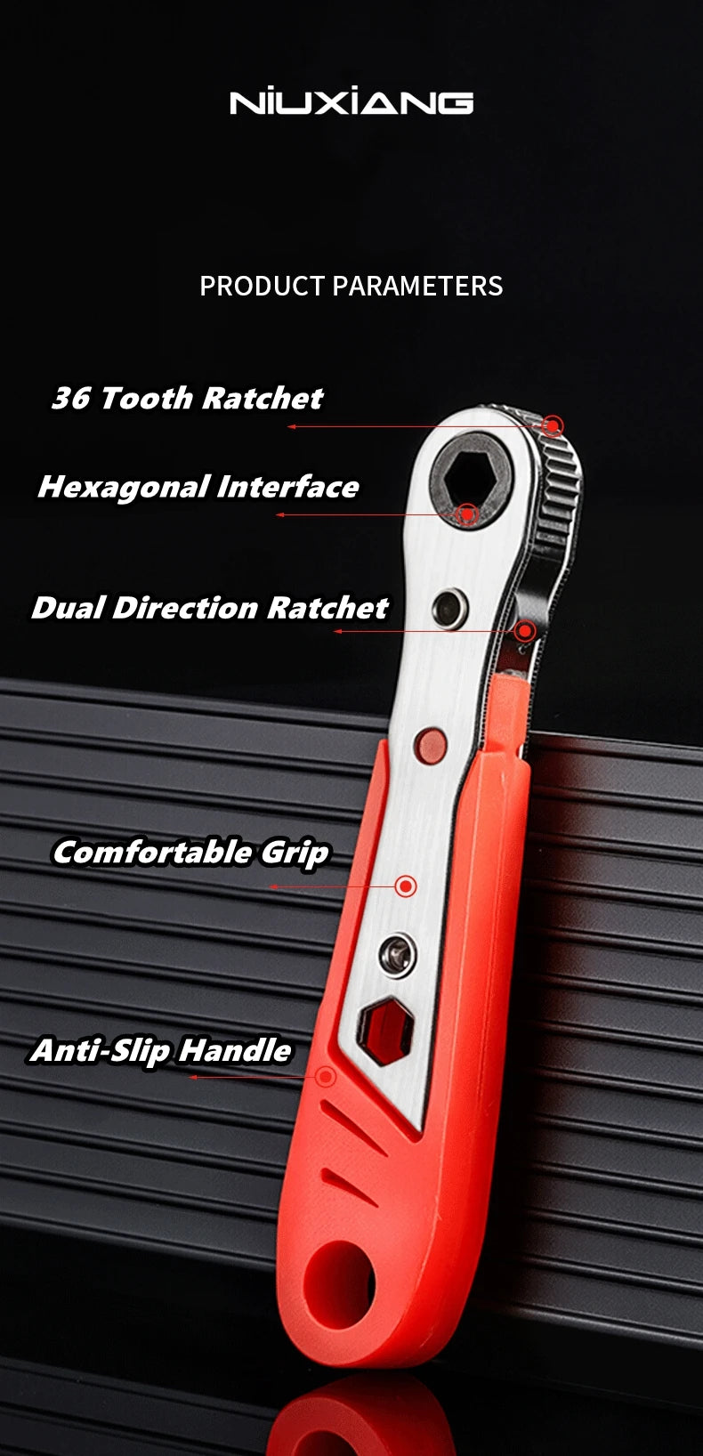 Compact 90-Degree Ratcheting Screwdriver Set with Bit Kit