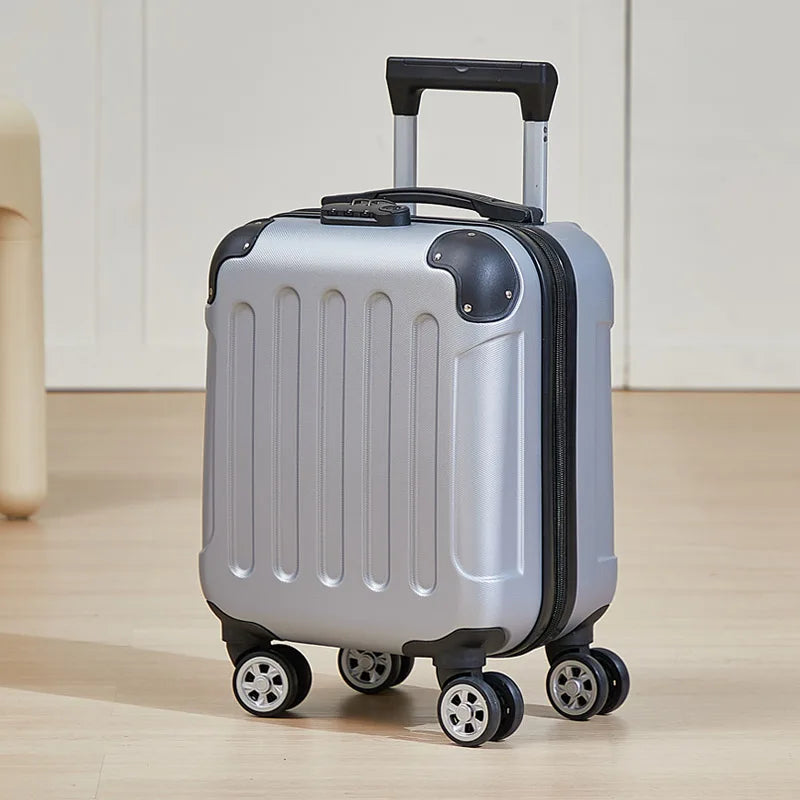Maleta de Cabina Compacta de 14 Pulgadas con Soportes Integrados para Vaso y Teléfono