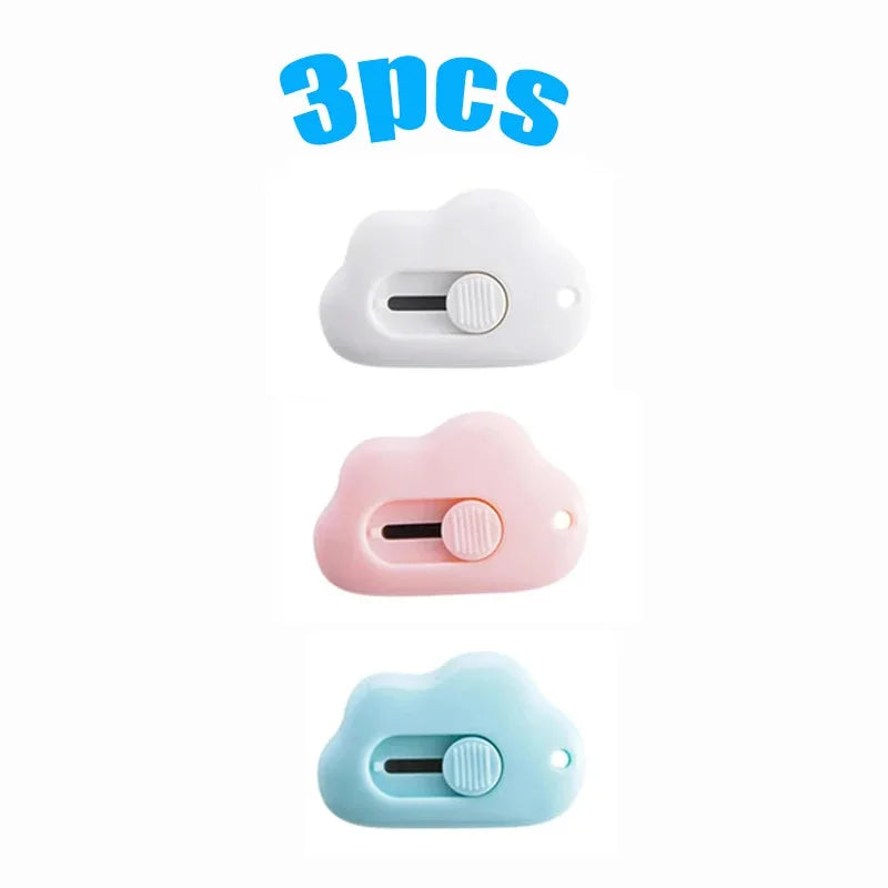 Cute Rabbit & Cloud Design Mini Utility Knife