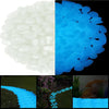 Glow-in-the-Dark Resin Pebbles for Garden & Home Decor