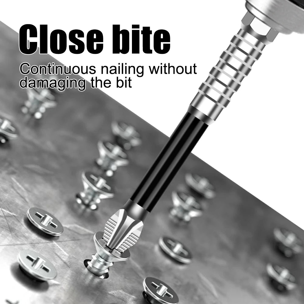 Magnetic Cross Head Screwdriver Bit Set (S2 Steel, Anti-Slip)