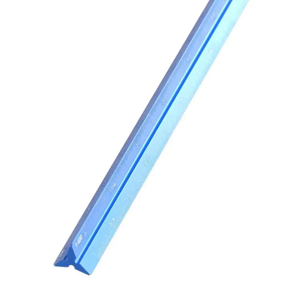 Aluminum Triangular Scale Ruler for Students (15cm/30cm)