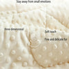 Baby Beanie Blanket – Cozy 3D Fleece Hat and Blanket for Infants and Toddlers