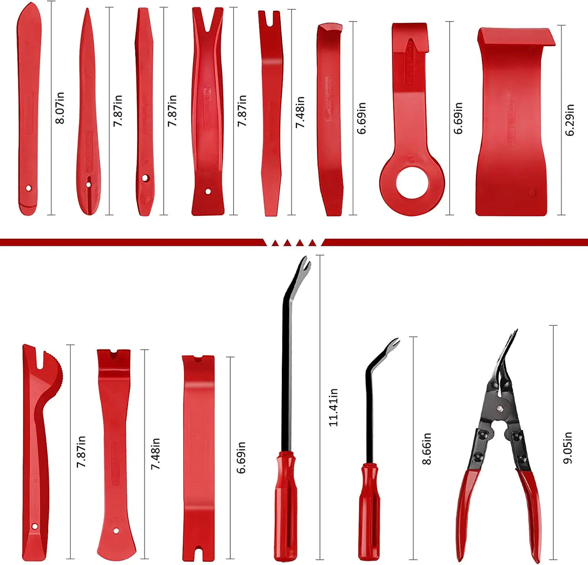 Car Trim Removal Tool Kit with Storage Case