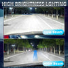 CANbus LED Headlight Bulbs with 6000K Bright White Beam