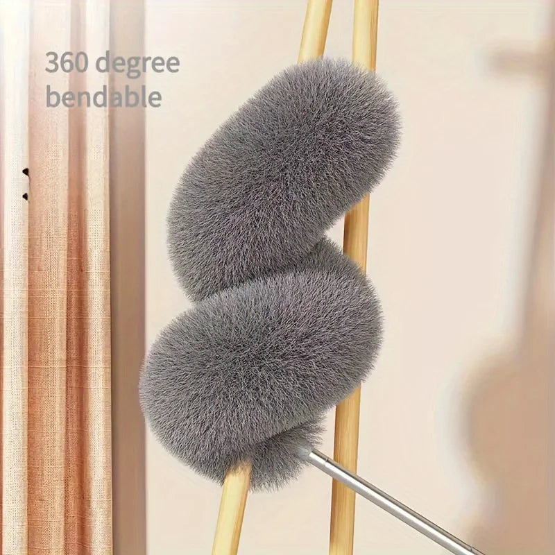 Extra-Long Retractable Duster with Flexible Head