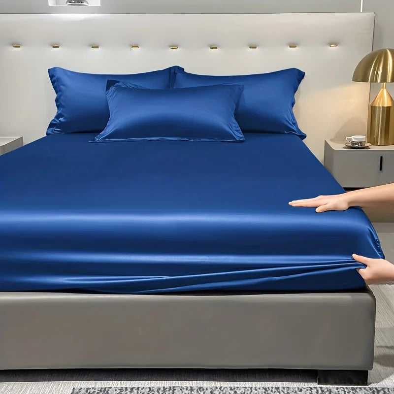 Luxury Satin Fitted Bed Sheet