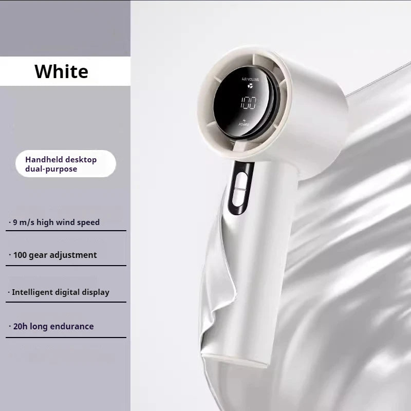 Powerful USB Rechargeable Handheld Fan