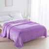Cozy Coral Fleece Throw Blanket