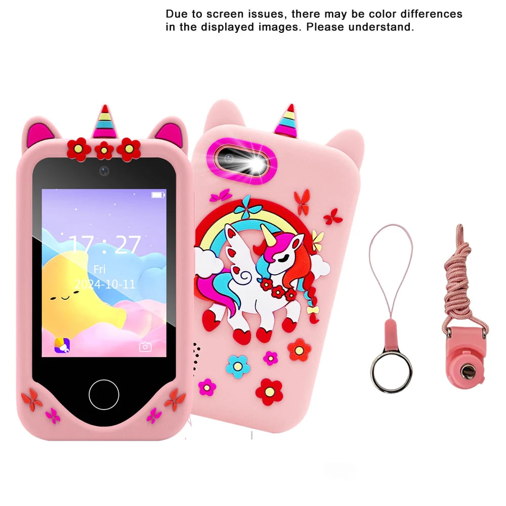 Kids Touchscreen Learning Phone with Games and Music