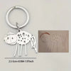 Llavero de Acero Inoxidable Personalizado