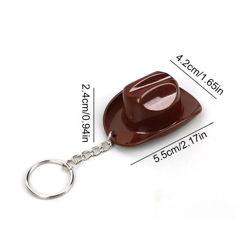 Cowboy Hat Bottle Opener Keychain