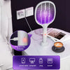 Rechargeable 2-in-1 Electric Fly Swatter & Mosquito Trap Lamp
