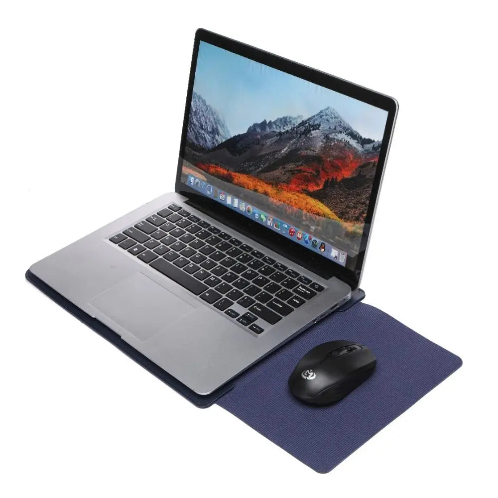 Ultra-Thin Waterproof Laptop Sleeve with Built-In Stand