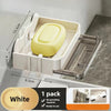 No-Drill Wall Mounted Soap Holder with Drainage