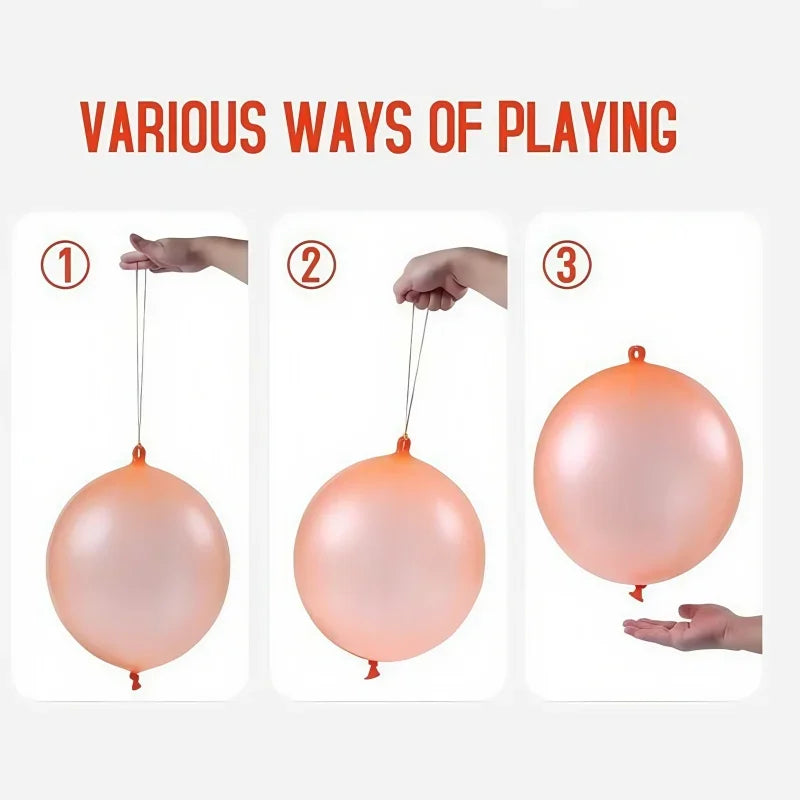 Halloween Punch Balloons for Kids Party Games & Coordination Training