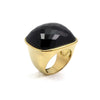 18K Gold Plated Turquoise Statement Ring
