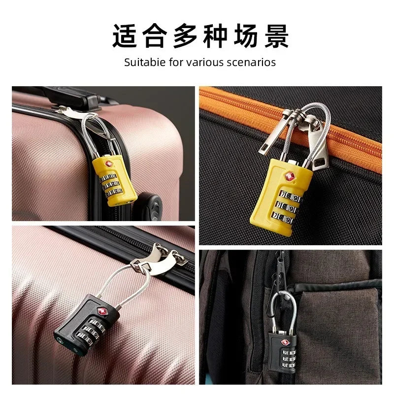 TSA-Approved 3-Digit Combination Lock for Luggage