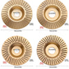 4-Inch Woodworking Sanding Shaping Disc for Angle Grinder