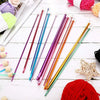 Multicolor Tunisian Afghan Crochet Hook Set (11 Sizes, 2–8 mm)