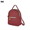 Mini Waterproof PU Backpack for Women