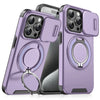 Coque de Téléphone avec Anneau Rotatif 360° pour Voiture