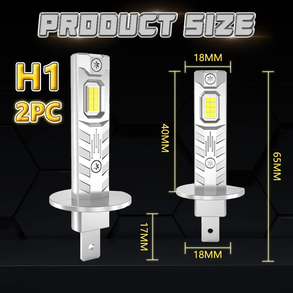 Mini LED Headlight Bulbs with High Brightness and Long Lifespan