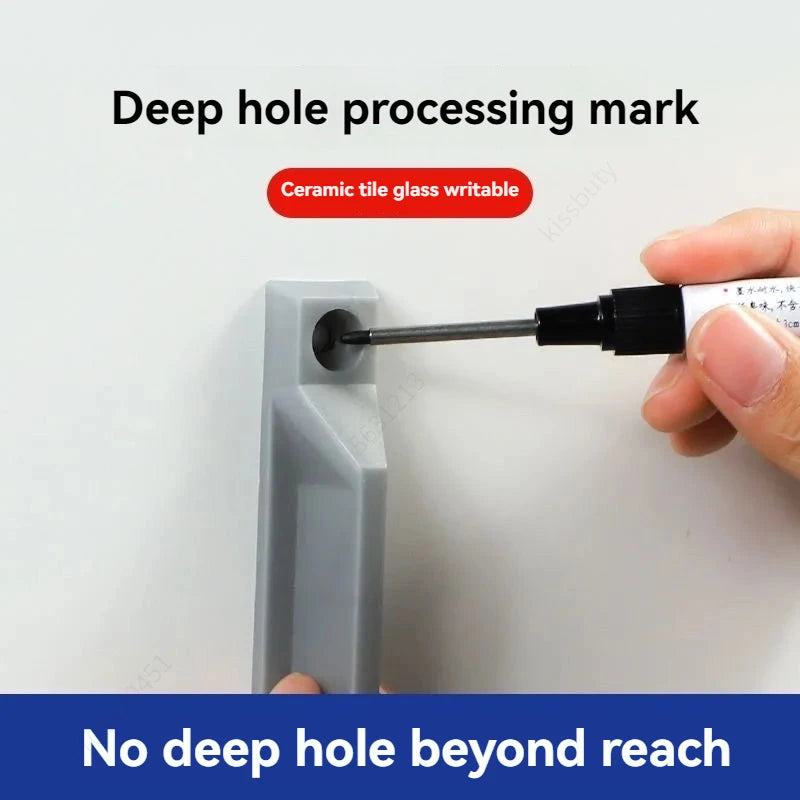 Waterproof Deep Hole Paint Markers for Metal & Woodworking
