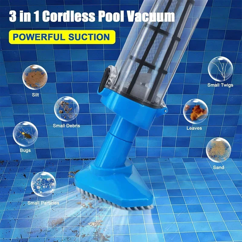 Cordless Handheld Pool Vacuum Cleaner